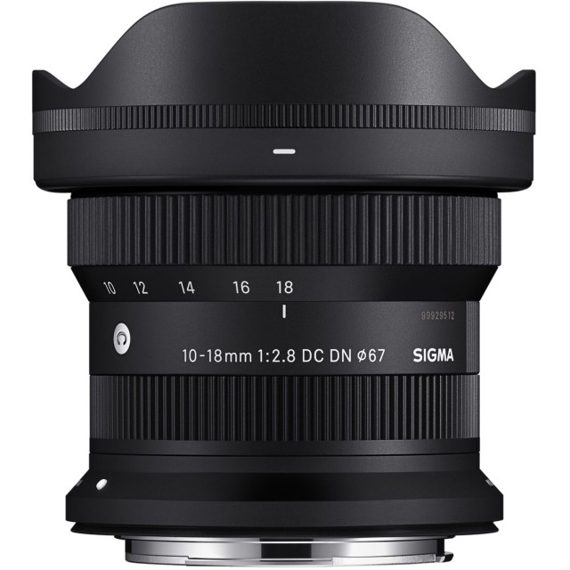 Sigma Sigma AF 10-18mm F2.8 DC DN | Contemporary lens for Canon RF-S