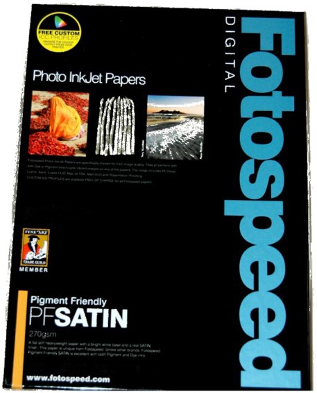 Fotospeed Pigment Friendly Satin, 270gsm, A3 Plus x 50