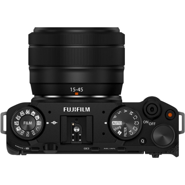 Fujifilm X-M5 with XC15-45mm lens, Black - Castle Cameras