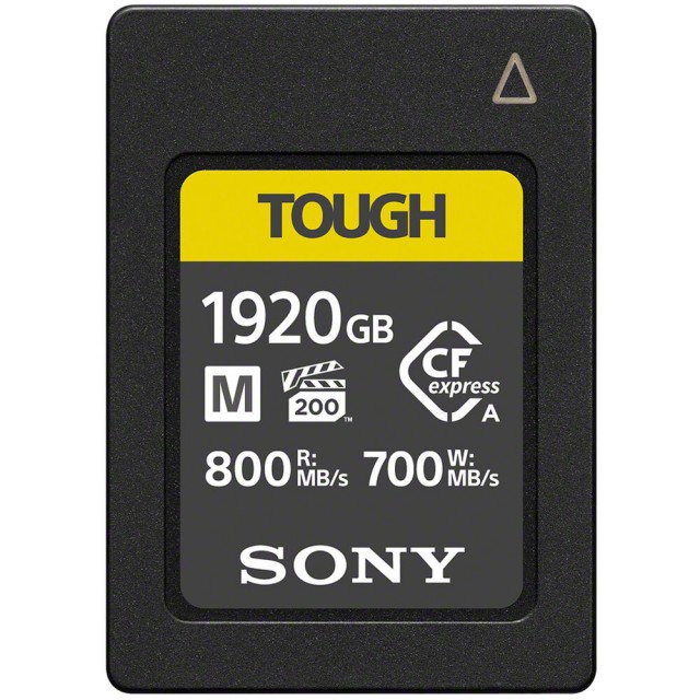 Sony Sony 1920GB CFexpress ToughType A, R800/W700MB/s