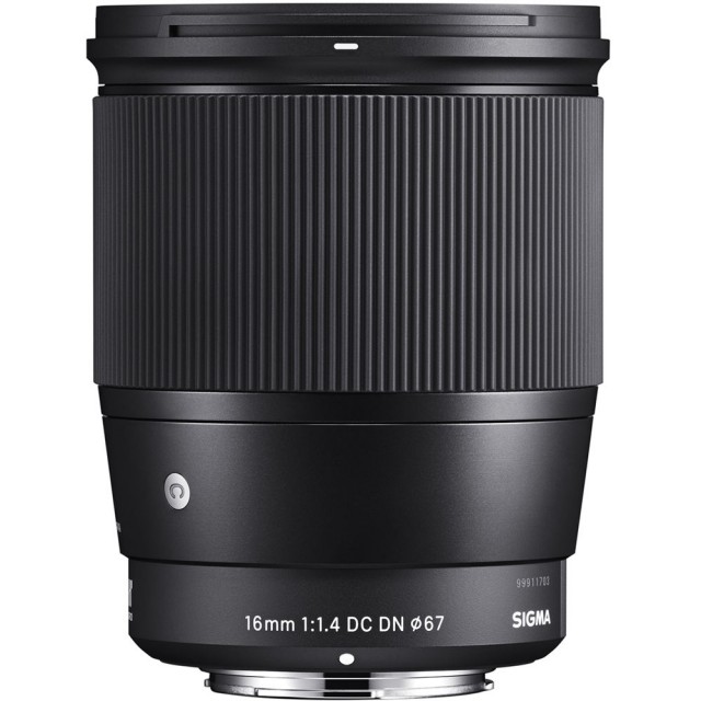 Sigma Sigma 16mm f1.4 DC DN Contemporary lens for Canon EOS RF-S