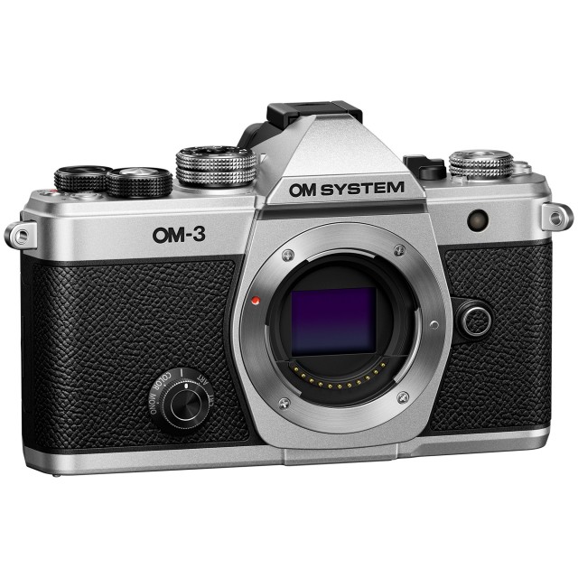 デジタルカメラ OM SYSTEM OM-3 OM SYSTEM OM-3 body, Silver | £1699.00 - Castle Cameras
