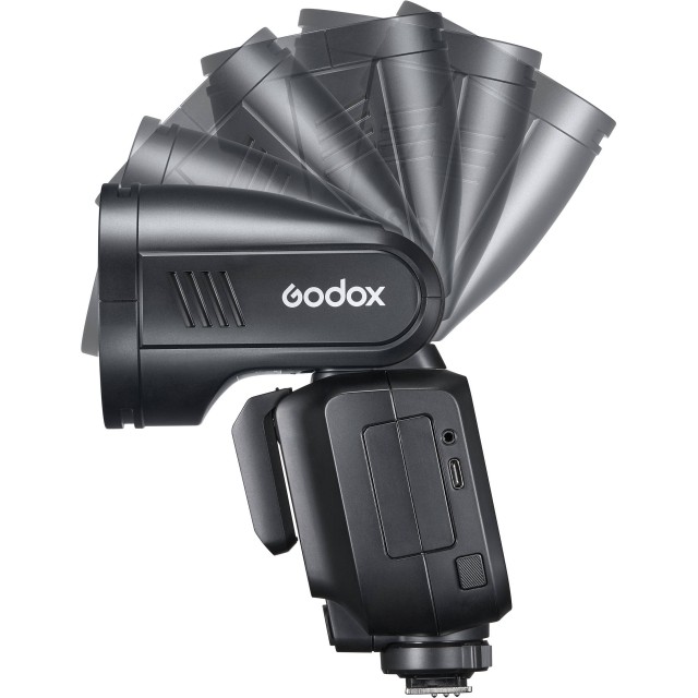 Flash Godox V1Pro-O Per Olympus/Panasonic - Testa Rotonda, Wireless 2.4G - Foto 8