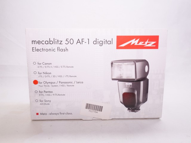 Metz Used Metz Mecablitz 50 AF-1 digital Electronic Fash for Micro 4/3