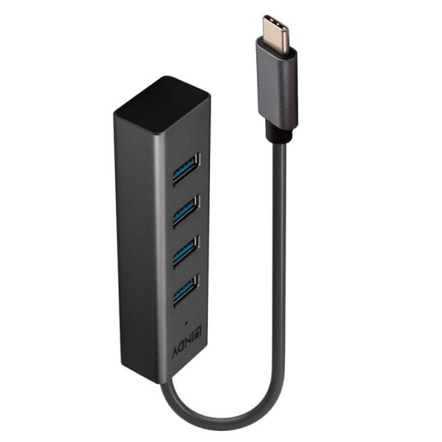 Lindy Lindy 4 Port USB 3.2 C Hub