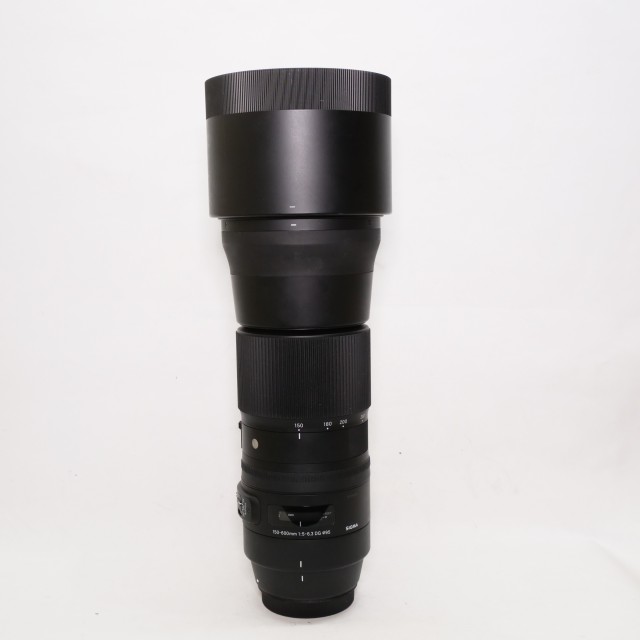 Sigma Used Sigma 150-600mm f5-6.3 DG OS HSM Contemporary lens for Canon EOS