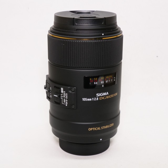 Sigma Used Sigma 105mm f2.8 EX DG Macro OS lens for Nikon