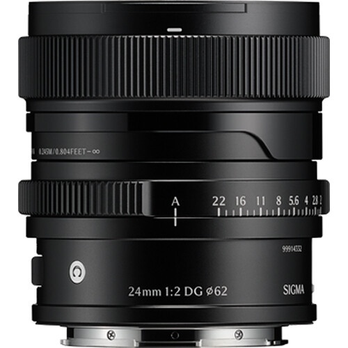 Sigma Sigma AF 24mm F2 DG I C lens for Sony FE