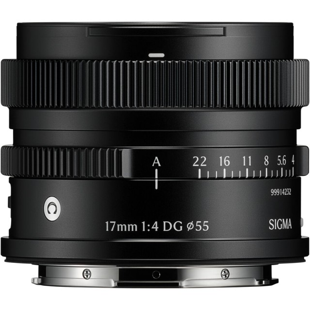 Sigma Sigma AF 17mm F4 DG I C lens for L-Mount, Black