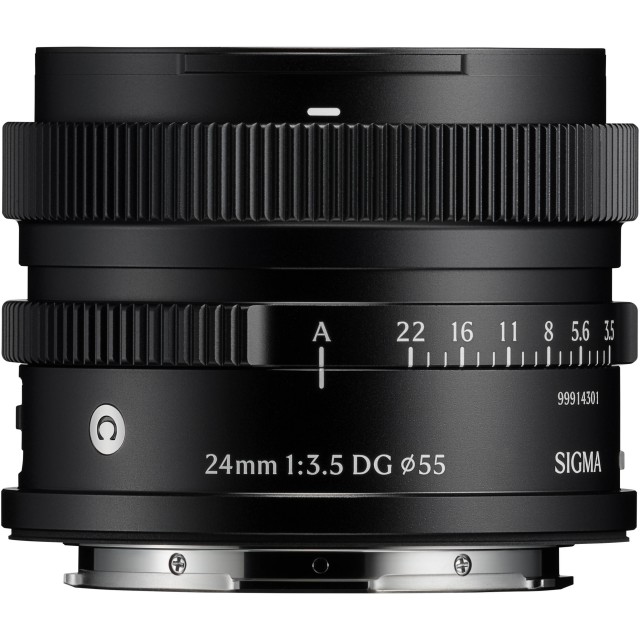 Sigma Sigma AF 24mm F3.5 DG I C lens for L-Mount, Black