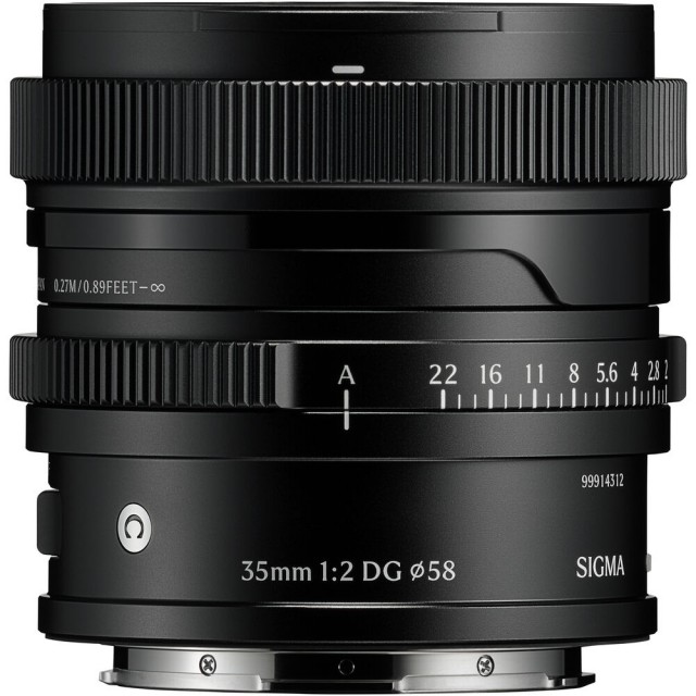 Sigma Sigma AF 35mm F2 DG I C lens for L-Mount, Black