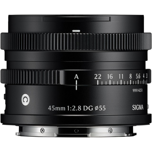 Sigma Sigma AF 45mm F2.8 DG I C lens for L-Mount, Black