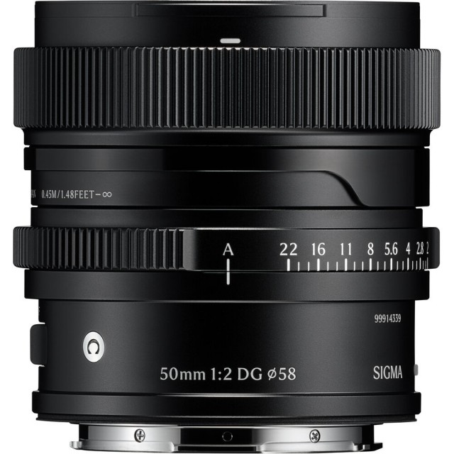 Sigma Sigma AF 50mm F2 DG I C lens for L-Mount, Black