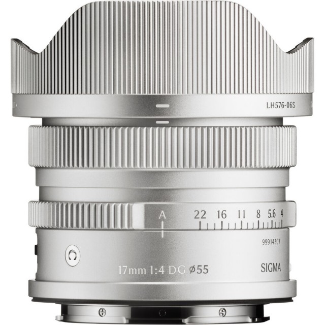 Sigma Sigma AF 17mm F4 DG I C lens for L-Mount, Silver