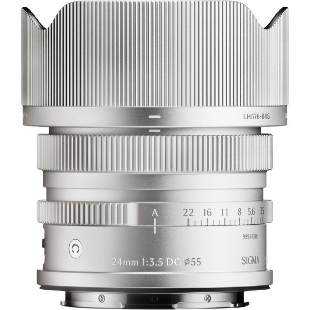 Sigma Sigma AF 24mm F3.5 DG I C lens for L-Mount, Silver