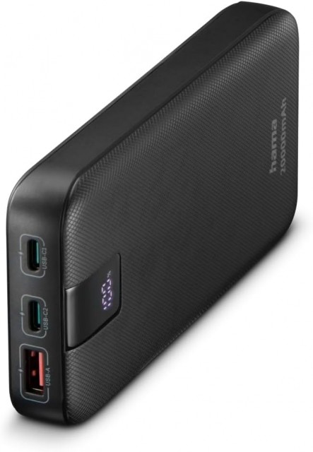 Hama Hama PD 20 20000mAh Fast-Charge Powerbank with Capacity Indicator