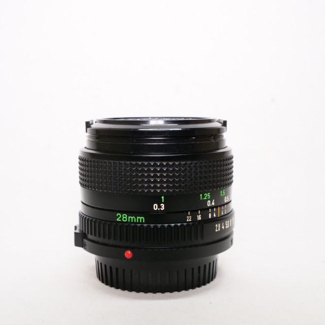 Canon Used Canon FD 28mm f2.8 lens