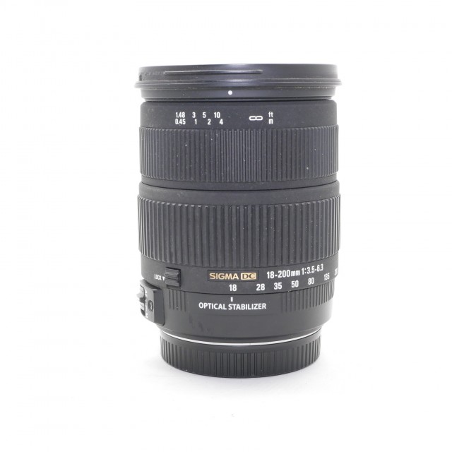 Sigma Used Sigma 18-200mm f3.5-6.3 DC HSM lens for Canon EOS