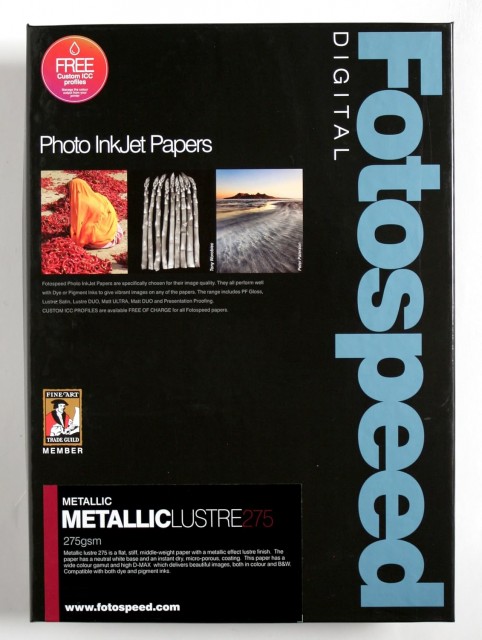Fotospeed Fotospeed Metallic Lustre, 275gsm, A3 - 25 sheets