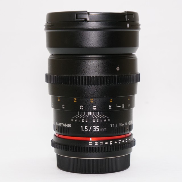 Samyang Used Samyang 35mm T1.5 AS UMC lens for Canon EOS