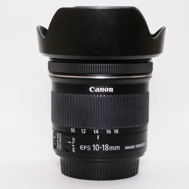 Canon Used Canon EF-S 10-18mm f4.5-5.6 IS STM lens