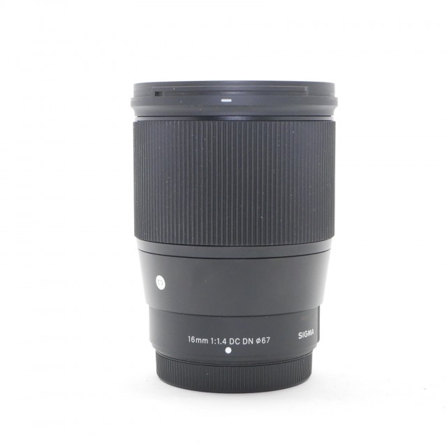 Sigma Used Sigma 16mm f1.4 DC DN Contemporary lens for Fuji-X