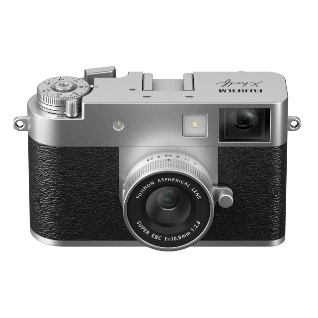 Fujifilm X-Half Digital Compact Camera, Silver - Castle Cameras