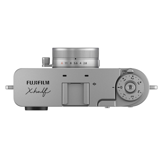 Fujifilm xhalf シルバー Fujifilm X-Half Digital Compact Camera, Silver - Castle Cameras