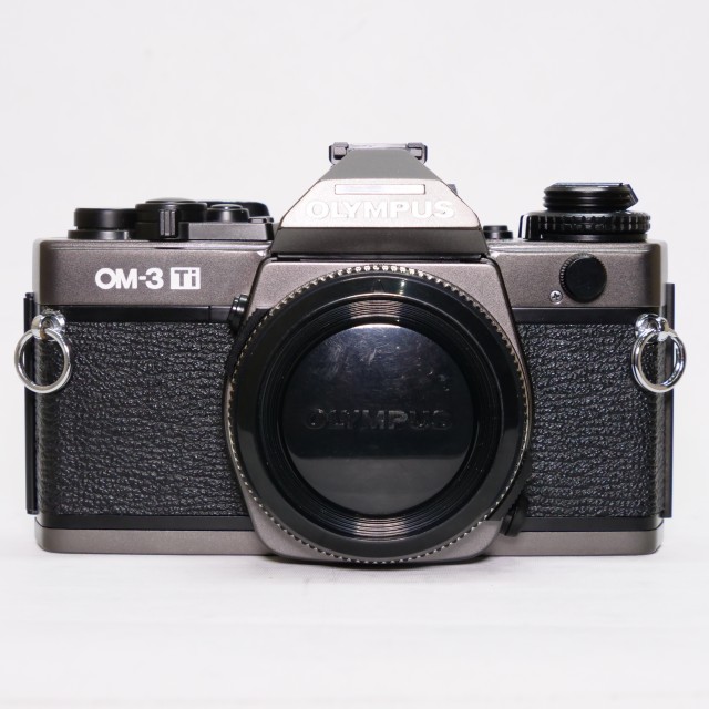 Olympus Used Olympus OM-3 Ti 35mm SLR camera body, black titanium