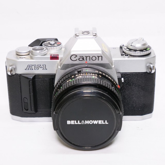 Canon Used Canon AV-1 35mm SLR camera with 50mm lens