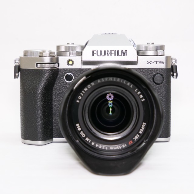 Fujifilm Used Fujifilm X-T5 Mirrorless Camera with XF 18-55mm lens, Silver