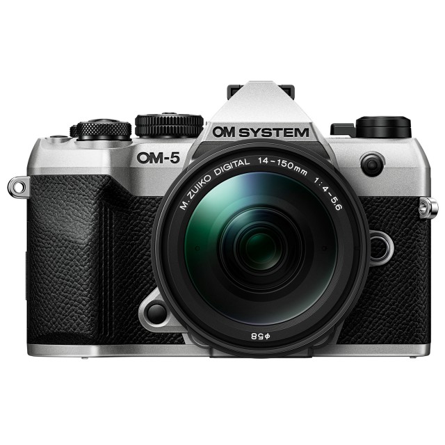 OM System Pre-order Deposit for OM System OM-5 Mark II Mirrorless camera with 14-150mm II lens, Silver