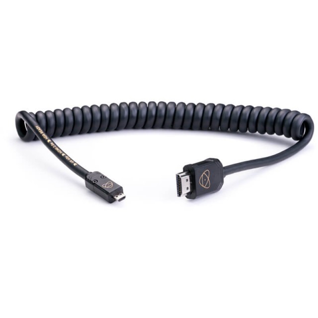 Atomos Atomos Coiled micro HDMI to full HDMI 4K60p cable (40-80cm)
