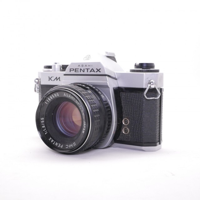 Pentax Used Pentax KM 35mm SLR with Pentax 55mm f1.8 lens