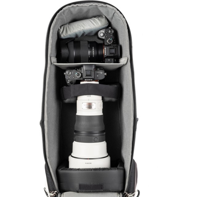 Think Tank First Light Camera Backpack Think Tank BackLight Long Lens Backpack | £286.00 - Castle Cameras