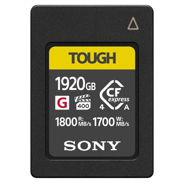 Sony Sony CEA-G1920T 1920GB TOUGH CFexpress Type A Card, R1800/W1700MB/s