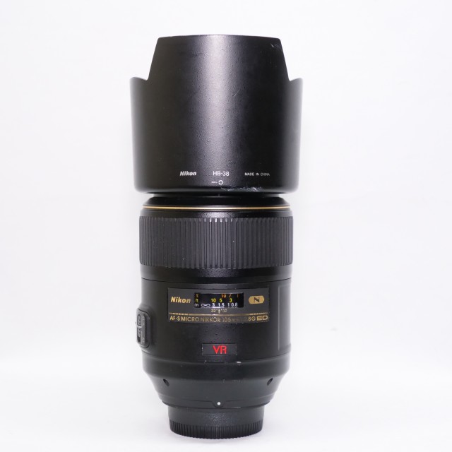 Nikon Used Nikon AF-S 105mm f2.8 G ED VR lens