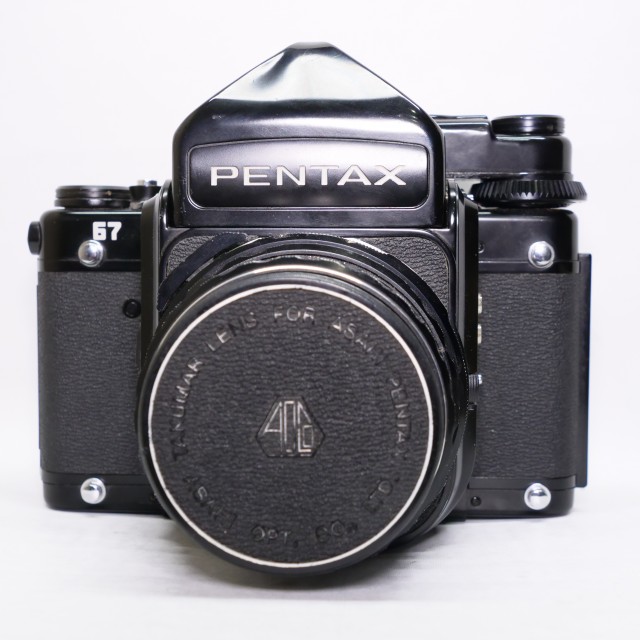 Pentax Used Pentax 67 Medium format camera with 105mm lens and prism head
