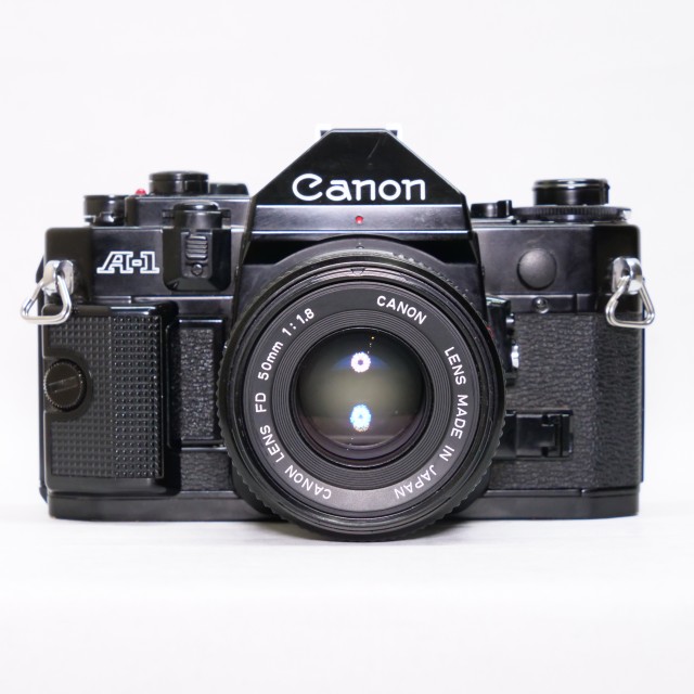 Canon Used Canon A-1 35mm SLR with 50mm lens