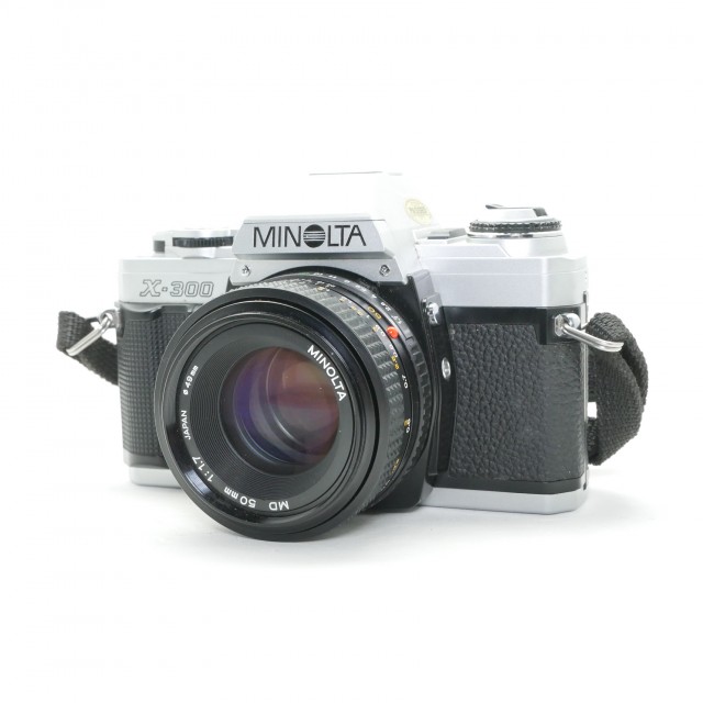 Sundry Used Minolta X300 35mm SLR with 50mm f1.7 lens