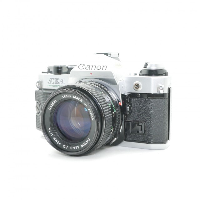 Canon Used Canon AE-1 Program 35mm SLR with 50mm 1.4 lens