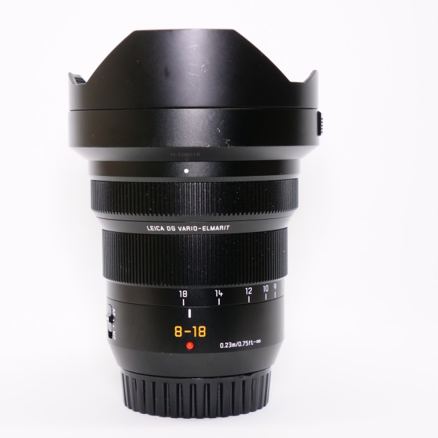Lumix Used Panasonic Leica 8-18mm f2.8-4 DG VE ASPH lens