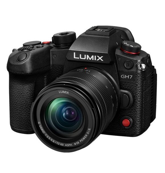 Lumix Panasonic Lumix DC-GH7 Mirrorless camera with 12-60mm f3.5-5.6 POIS lens
