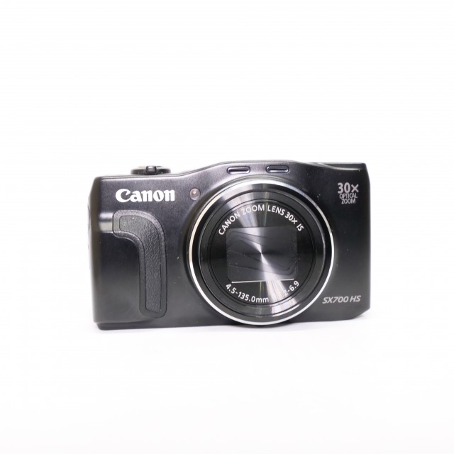 Canon Used Canon Powershot SX700 HS digital compact camera, Black