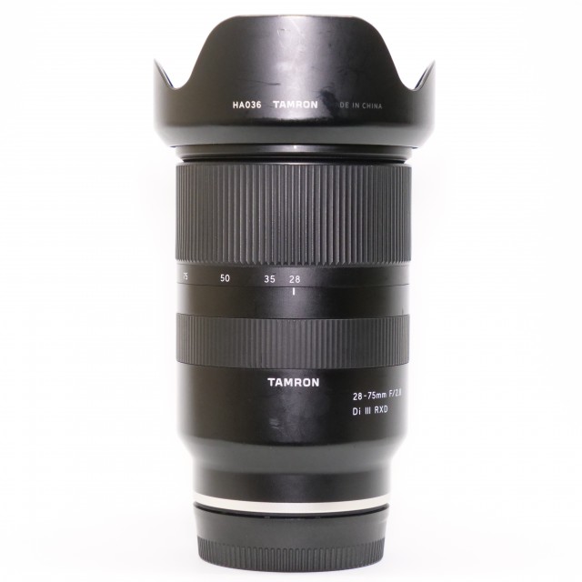 Tamron Used Tamron 28-75mm f2.8 Di III RXD lens for Sony FE