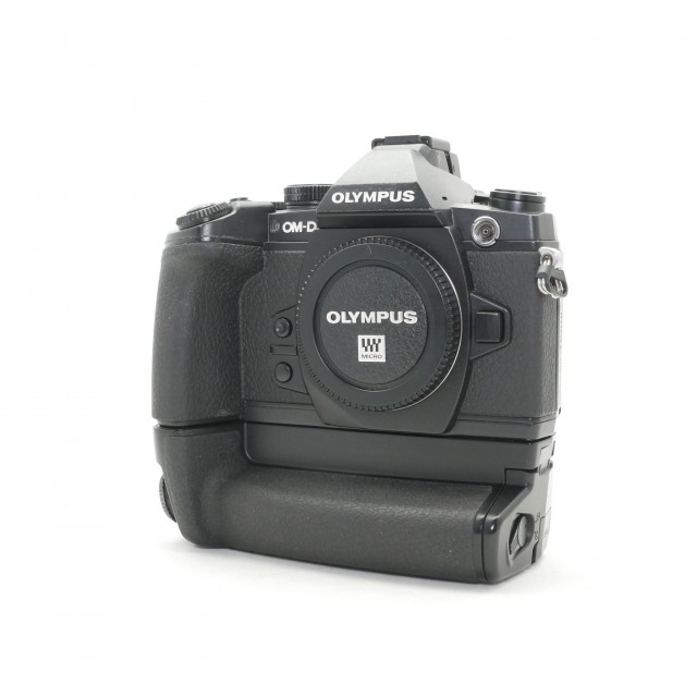 Olympus Used Olympus OM-D EM-1 Mirrorless camera body with battery grip