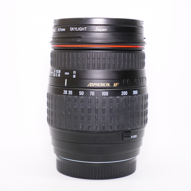 Sigma Used Sigma 28-300mm F3.5-6.3 Aspherical IF lens for Canon EOS