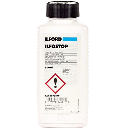 Sundry Ilford Ilfostop Stop Bath, 500ml