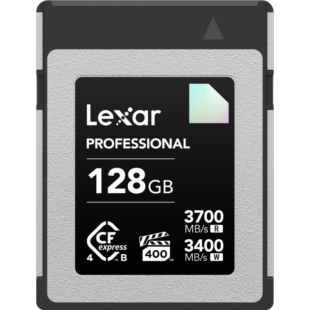 Lexar Lexar 128GB CFexpress 4.0 PRO Type B Diamond, R3700/W3400MB/s, VPG400