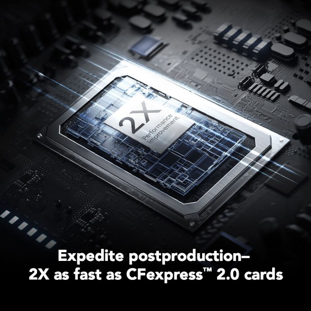 Lexar CFexpress PRO Type B DIAMOND 4 128gb, VPG400 - Castle Cameras